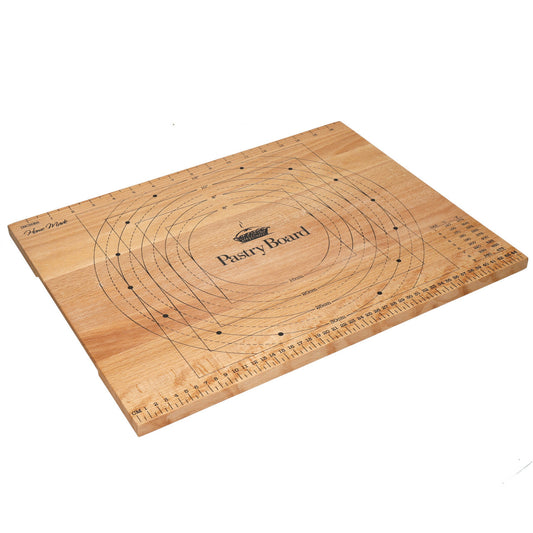 Home Made Wooden Pastry Board with Measures