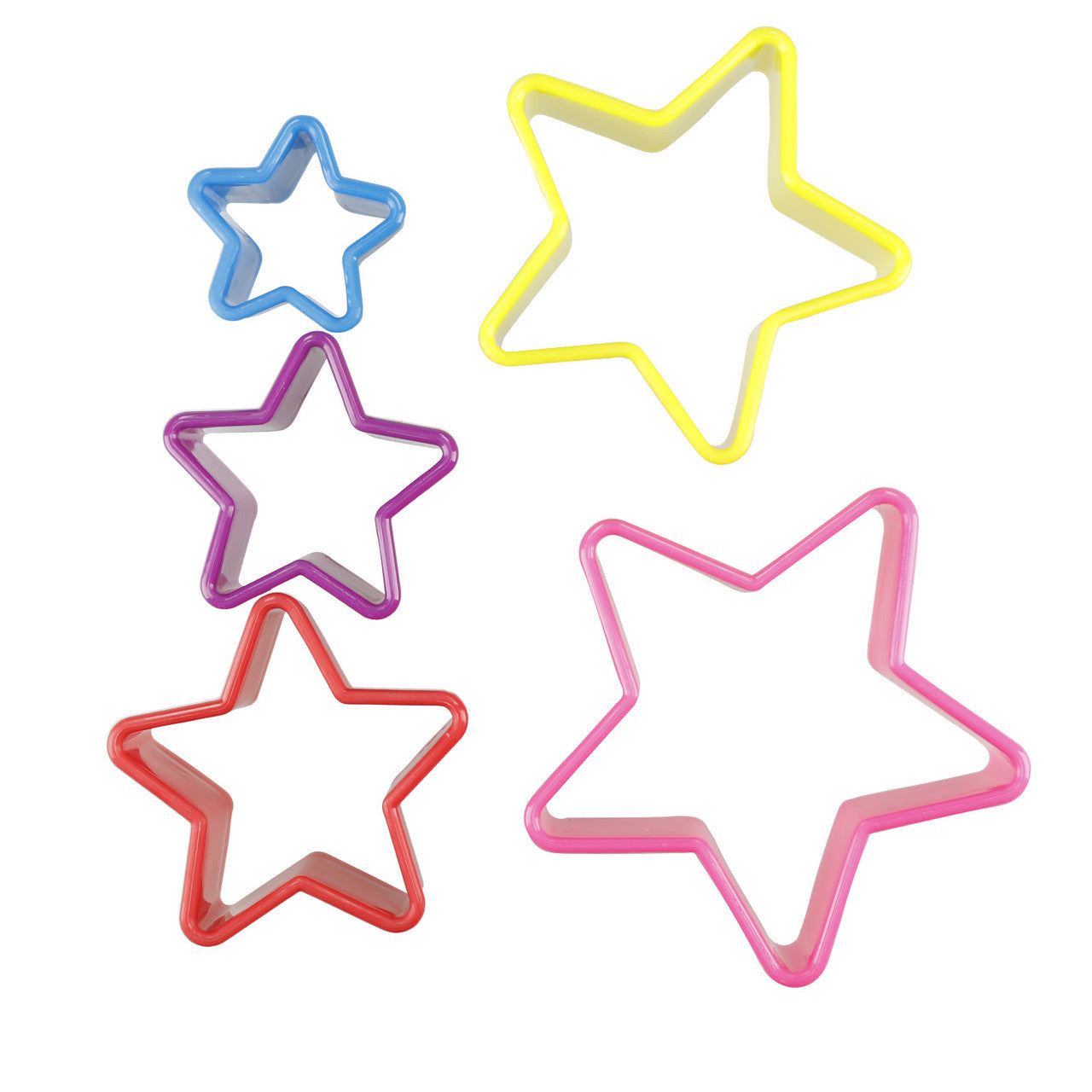 Colourworks Set of 5 Star Cookie Cutters