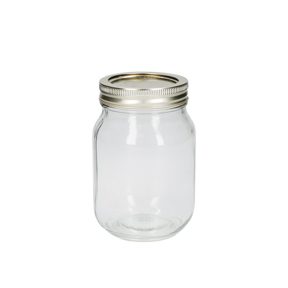 Home Made Glass Preserving Jar 500g