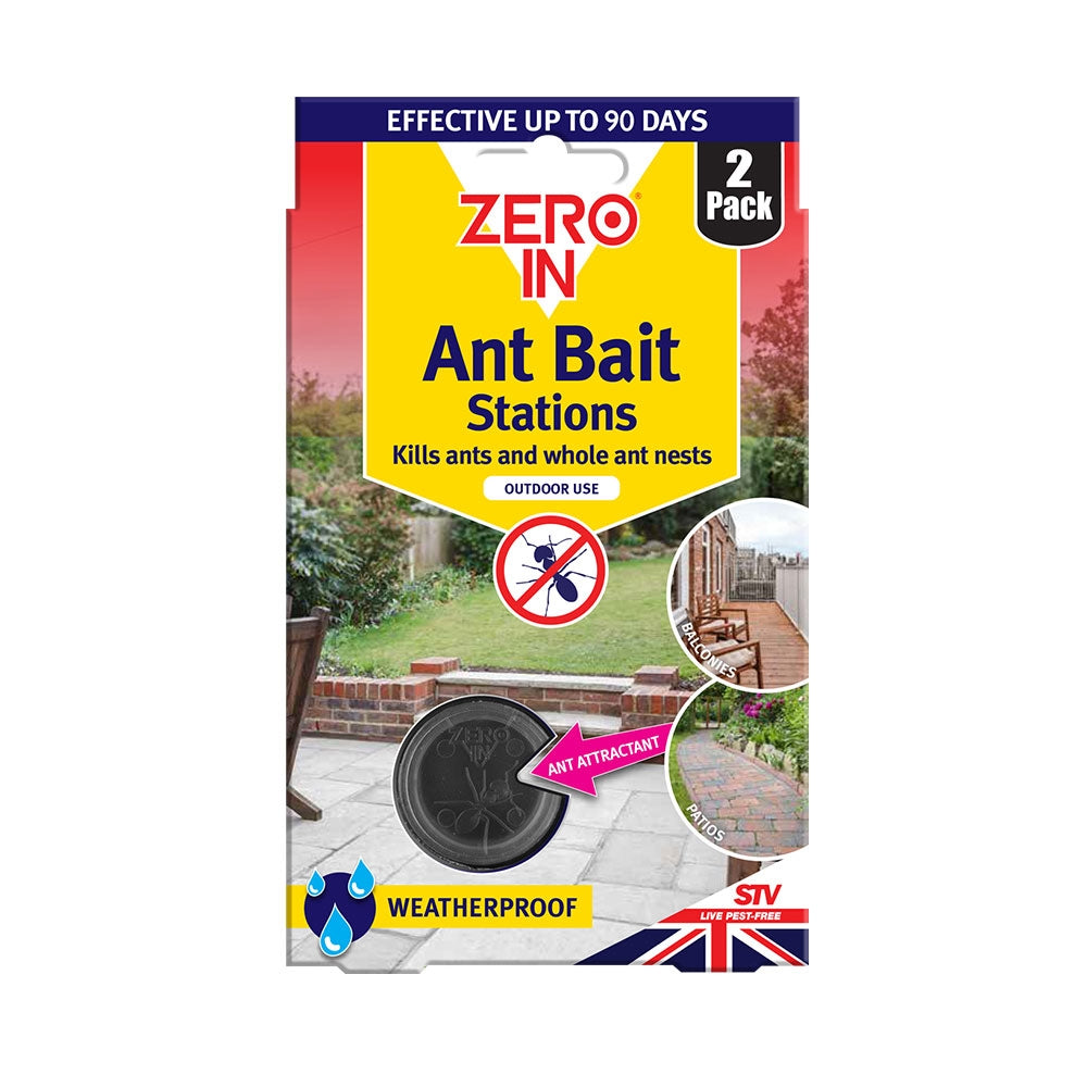 The Big Cheese All-Weather Ant Bait Station Twin-Pack