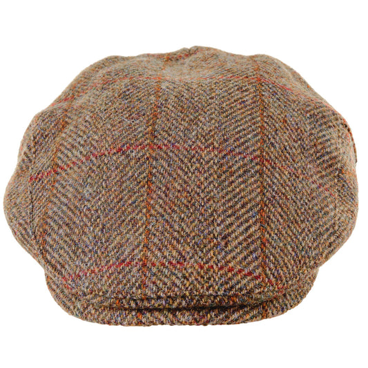 Heather Highland Harris Tweed Flat Cap