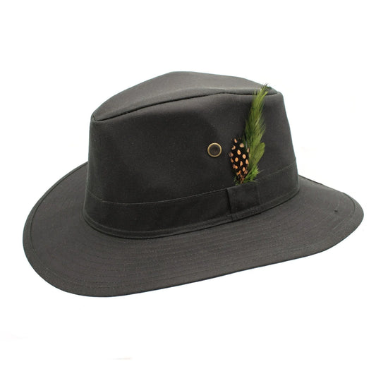 Heather Rambler Wax Trilby Hat