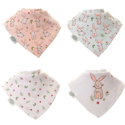 Ziggle - Bunnies Bib Set