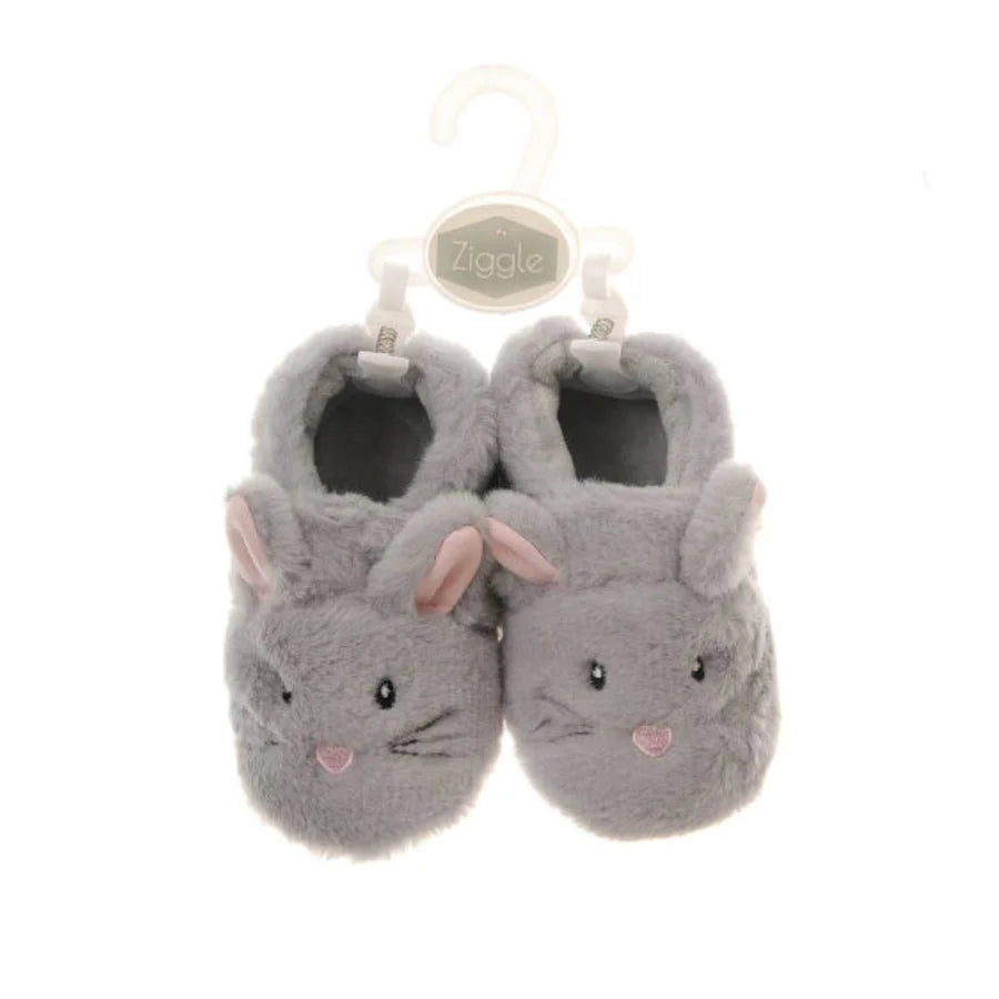 Ziggle - Bunnies slippers size 12-18m