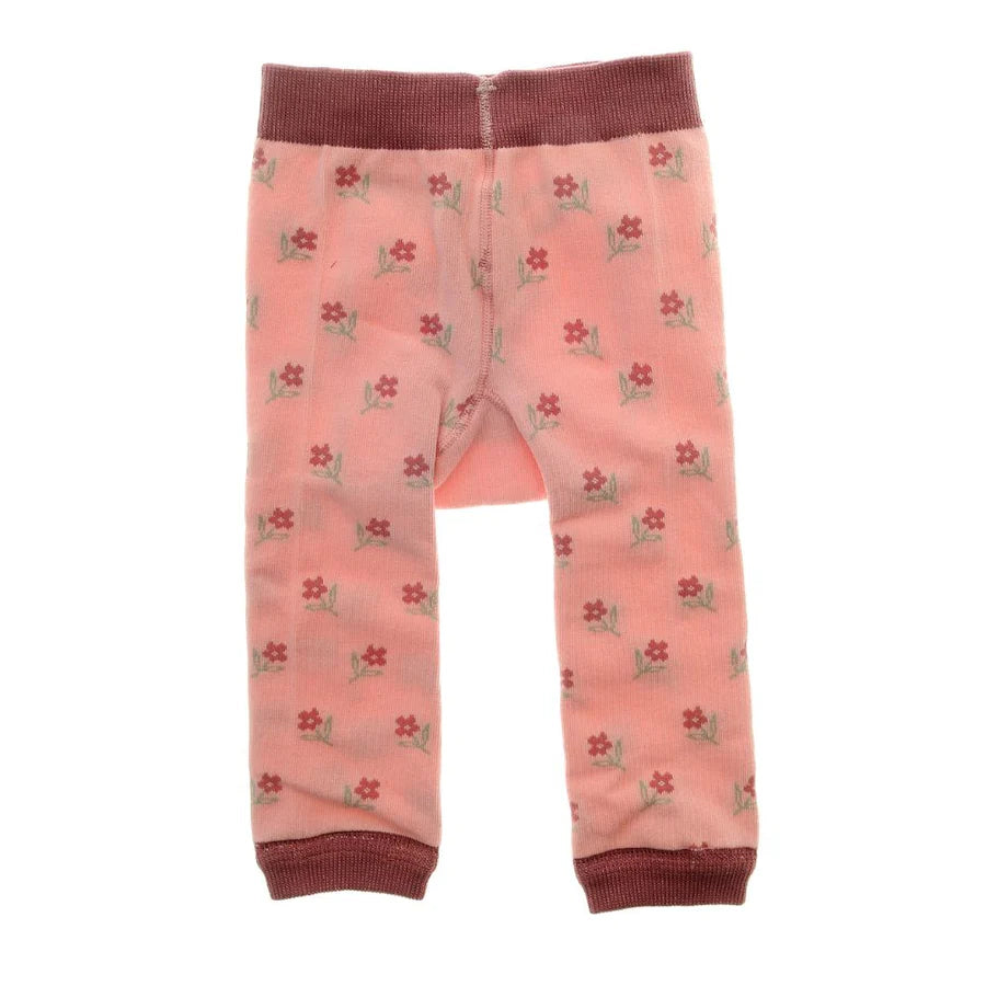 Ziggle - Bunny Pink leggings and socks 0-6m