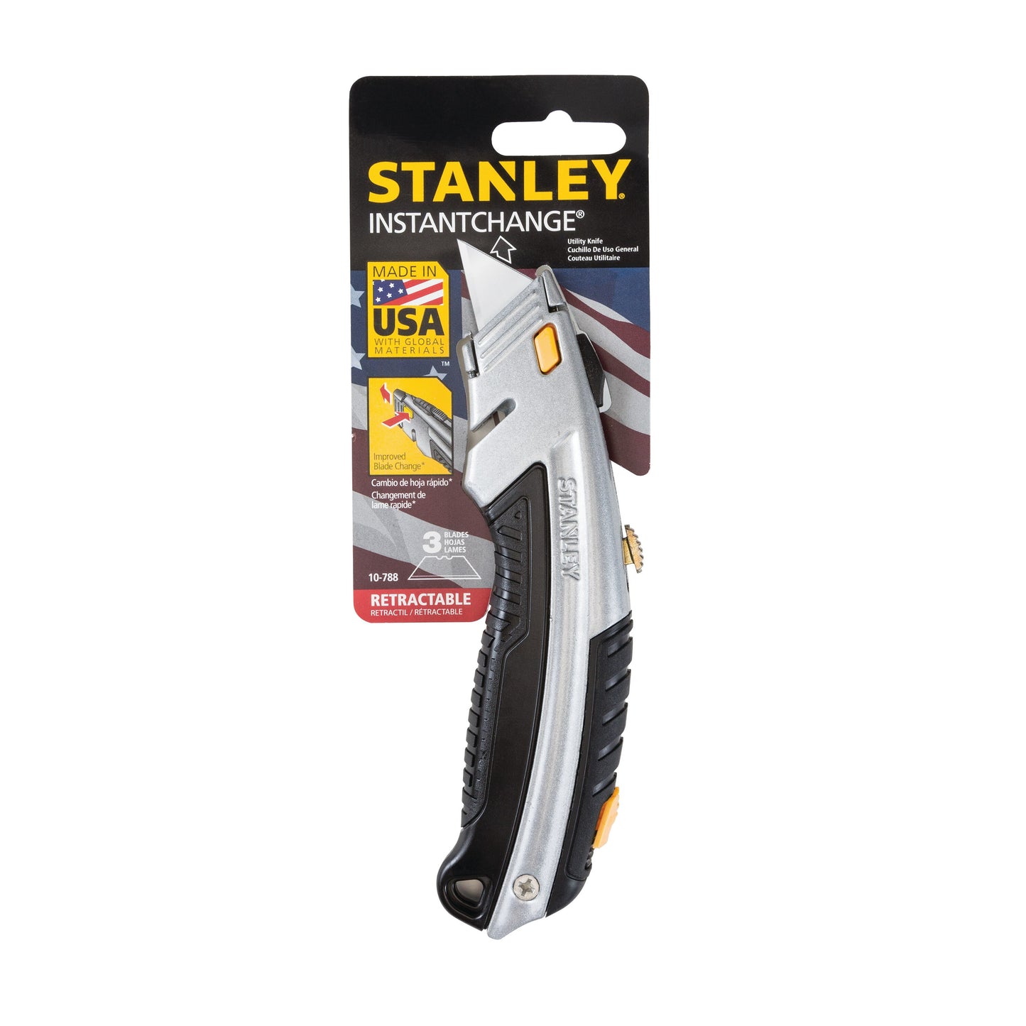 Stanley 6-5/8in Instantchange Retractable Knife
