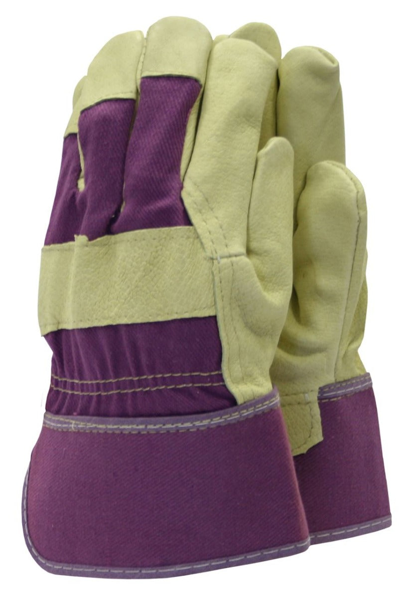 Town & Country Washable Leather Rigger Gardening Gloves