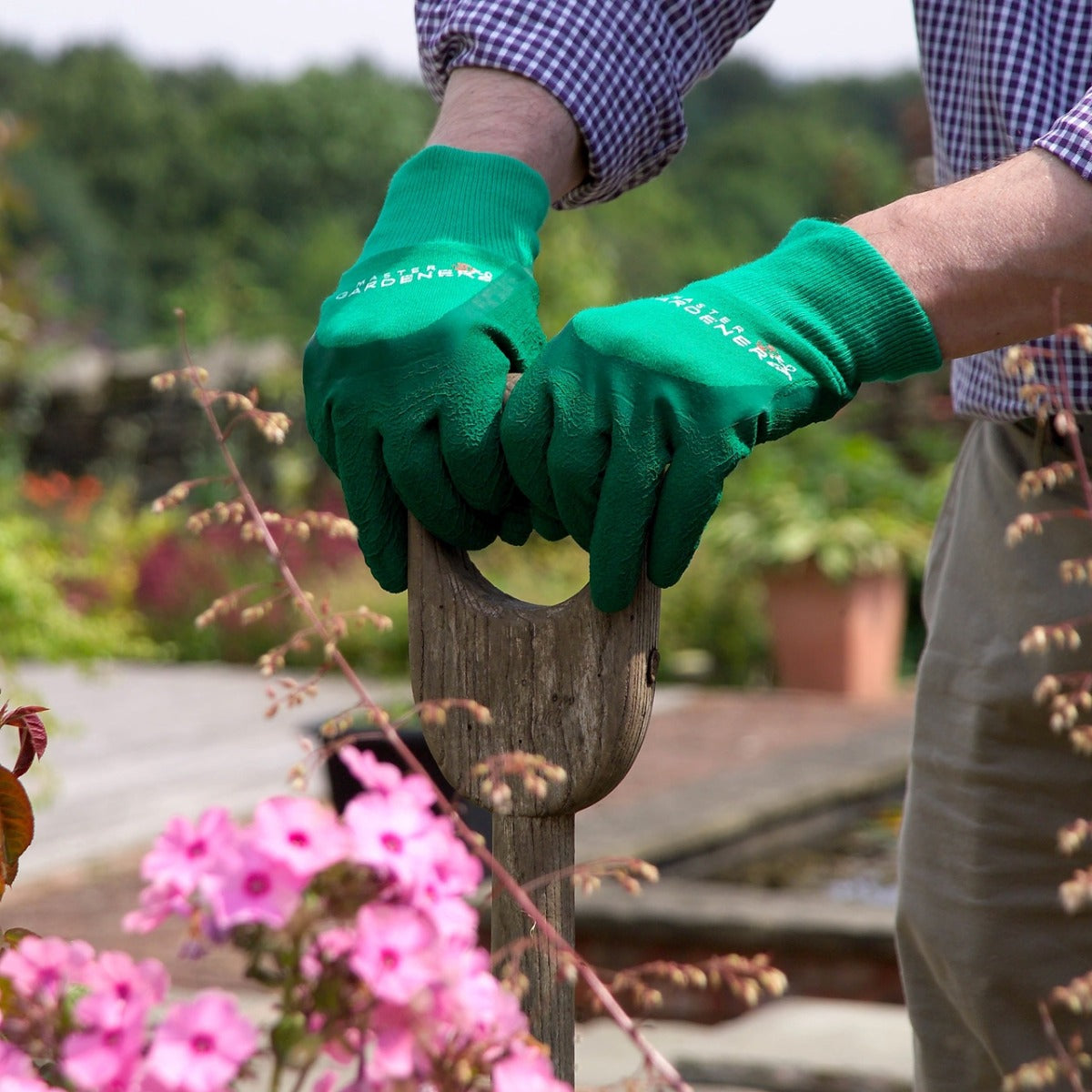 Town & Country Master Gardener Gloves Green Mens