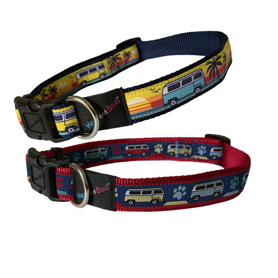 Hem & Boo Camper Van Dog Collar