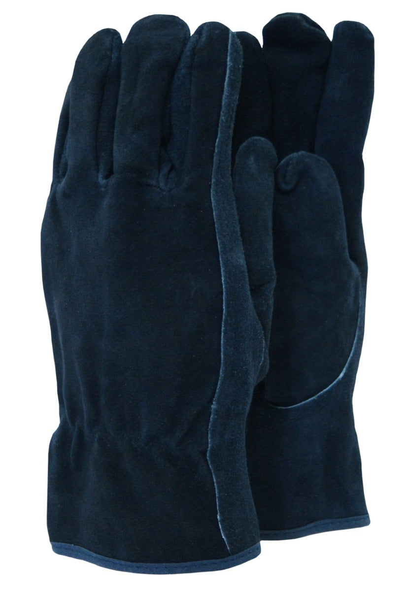 Town & Country Premium Suede Gloves Navy Medium
