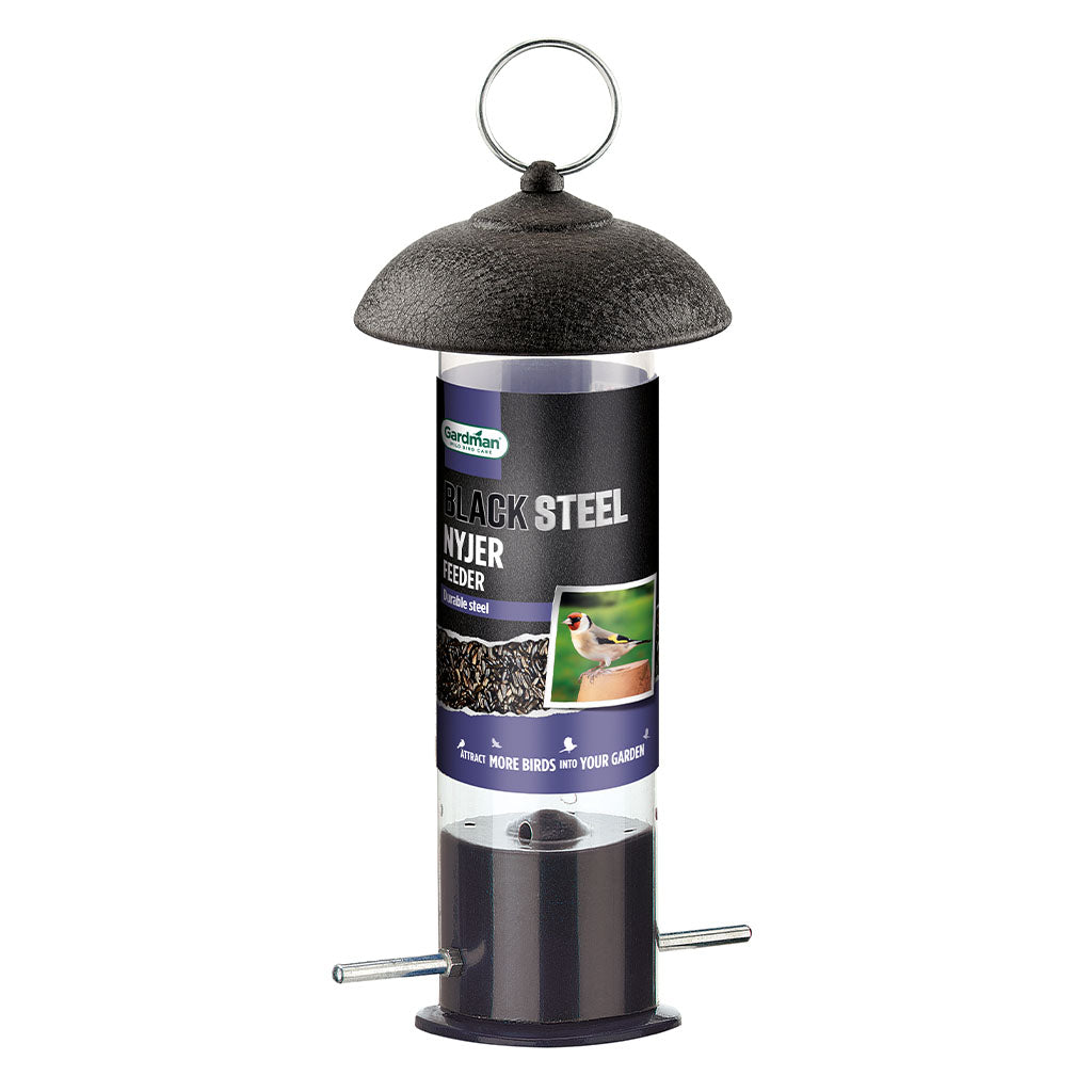 Gardman Black Steel Nyjer Feeder
