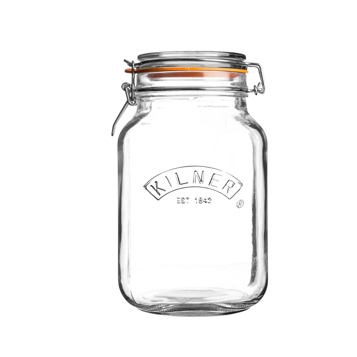Kilner Clip Top Square Jar