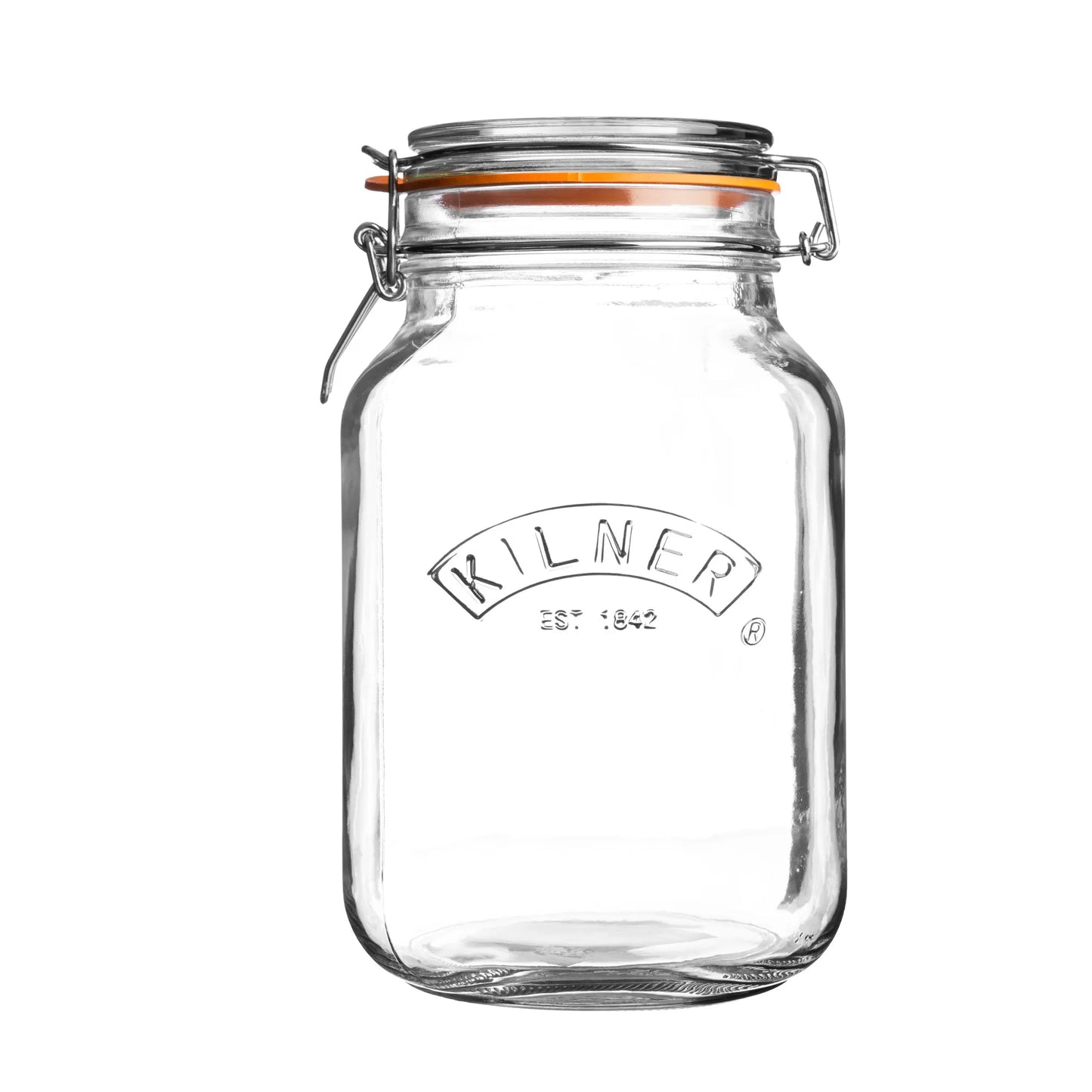 Kilner Clip Top Square Jar