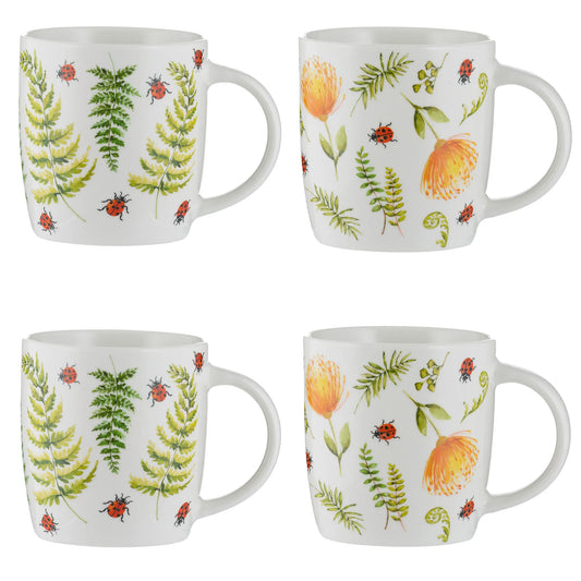 Price & Kensington Set 4 Mugs Assorted Gift Box