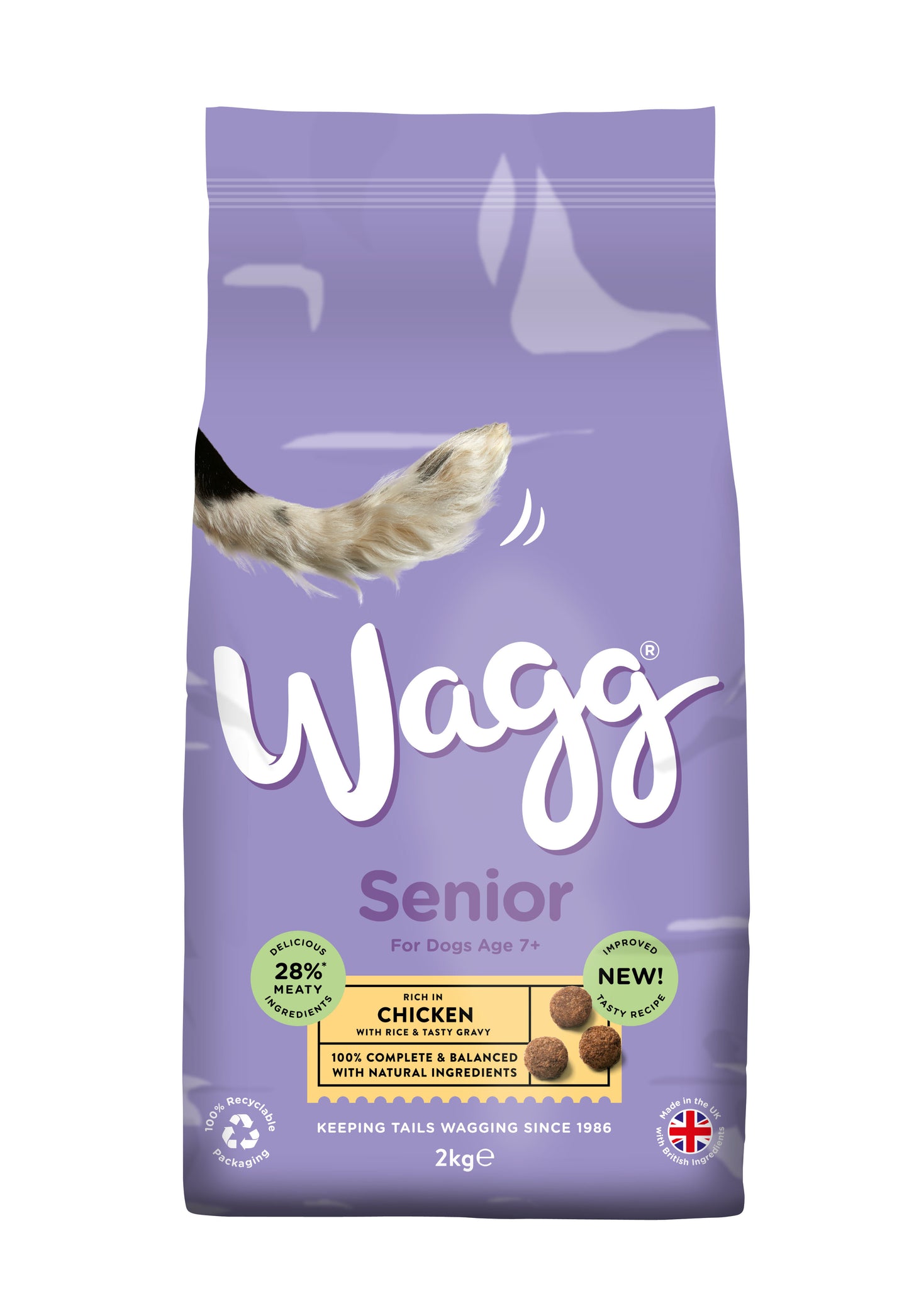 Wagg Complete Senior Dog Food 2kg