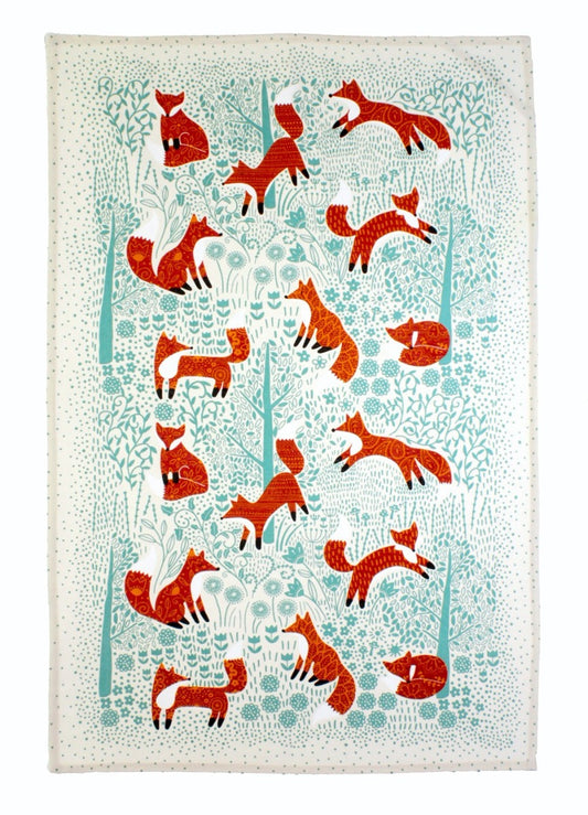 Ulster Weavers Cotton Tea Towel Foraging Fox