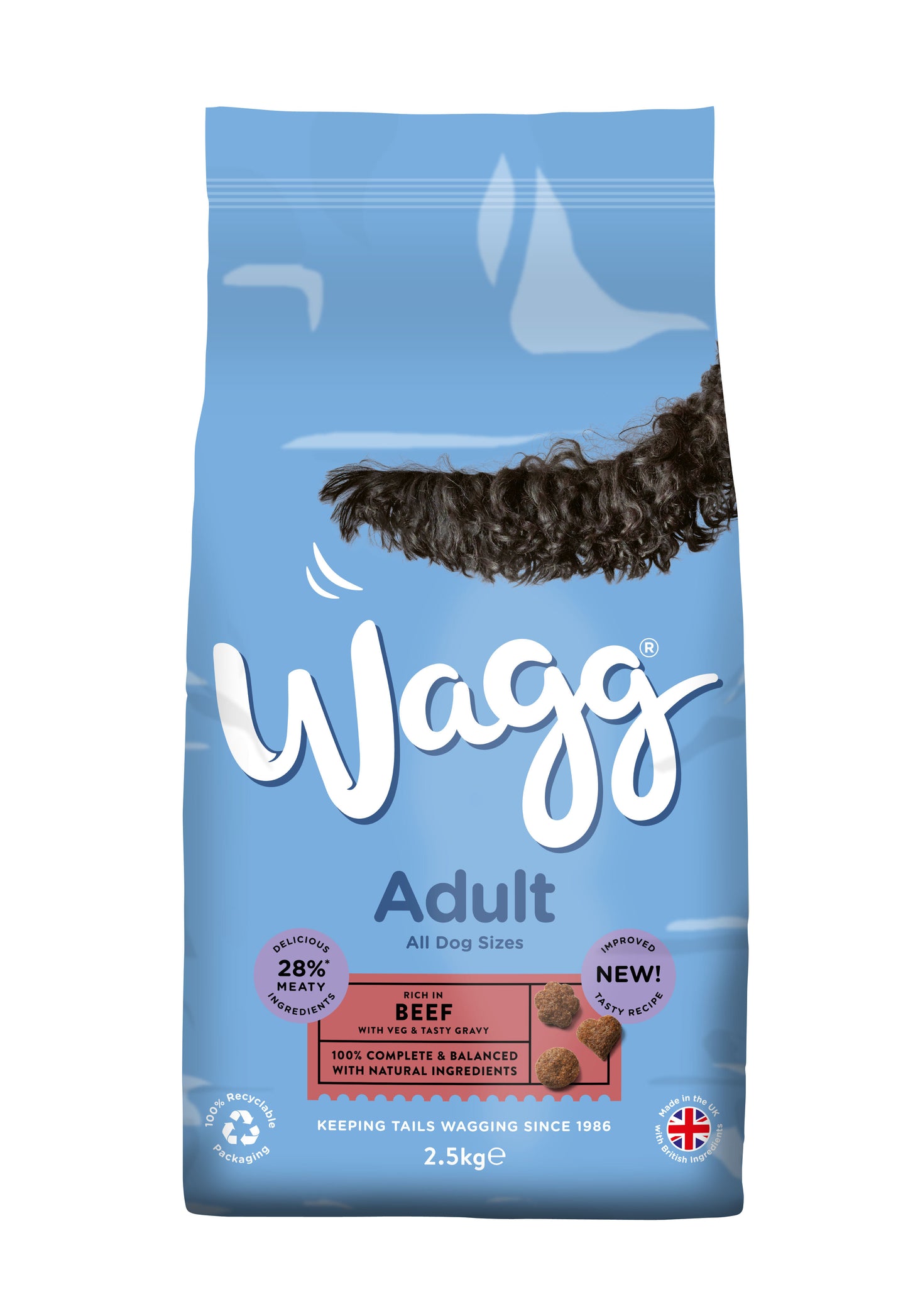 Wagg Complete with Beef & Vegetables 2.5kg