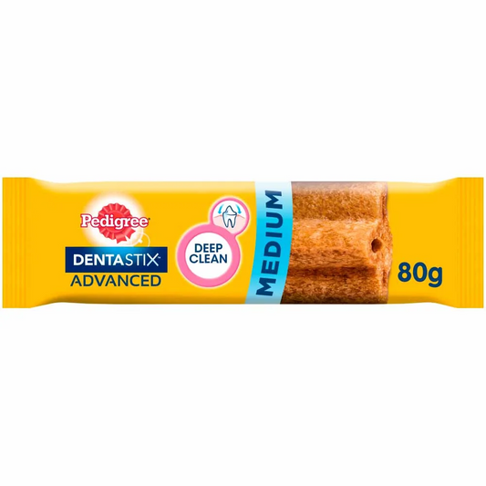 Pedigree Dentastix Advanced Deep Clean Medium Dental Chew 80g