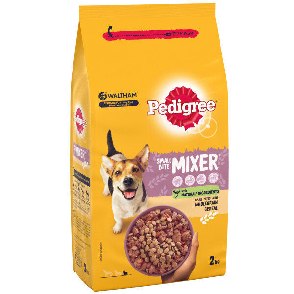 Pedigree Small Bite Mixer Dog Food 2kg