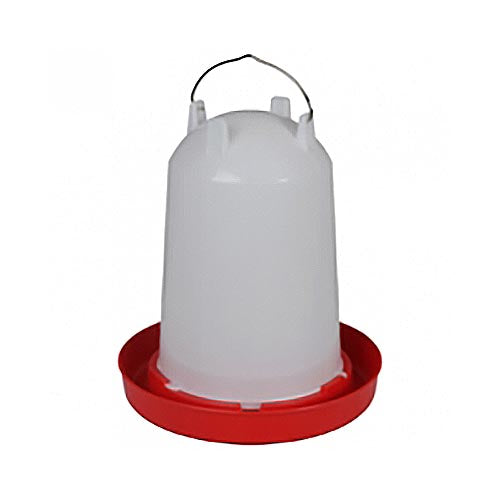 Stockshop Economy Red & White Drinker 12L