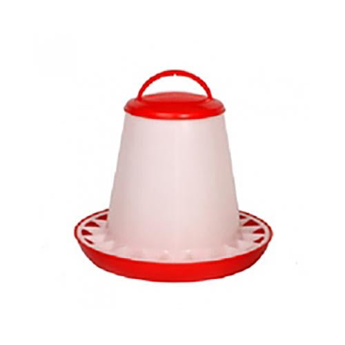 Stockshop Economy Red & White Feeder 3kg
