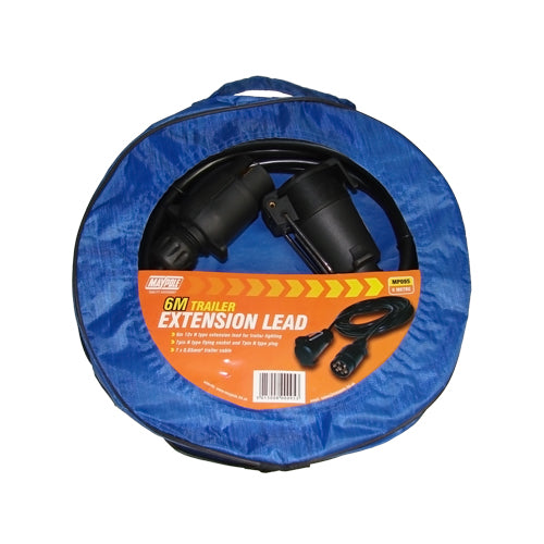 Maypole MP95 7 Pin Extension Lead 6m