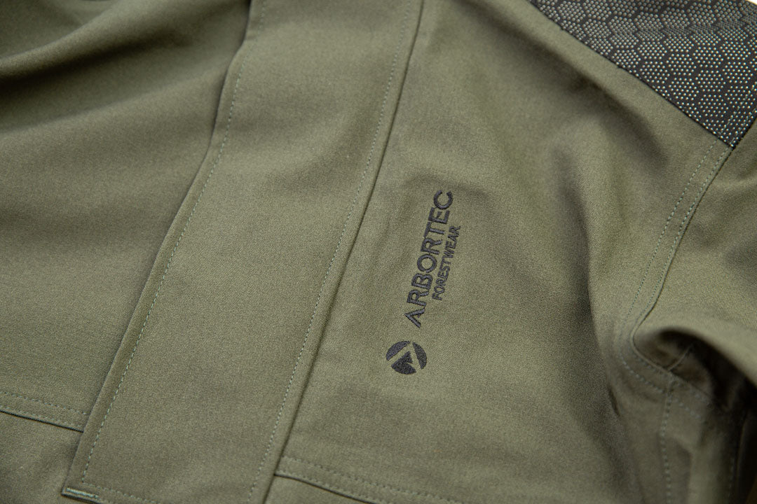 Arbortec AT4460 Heavy Duty Half Zip Breathedry Smock
