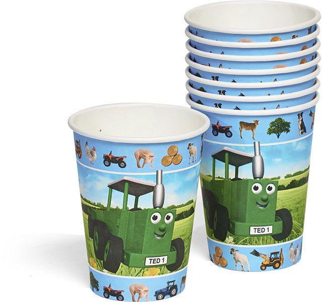 Tractor Ted Party Cups