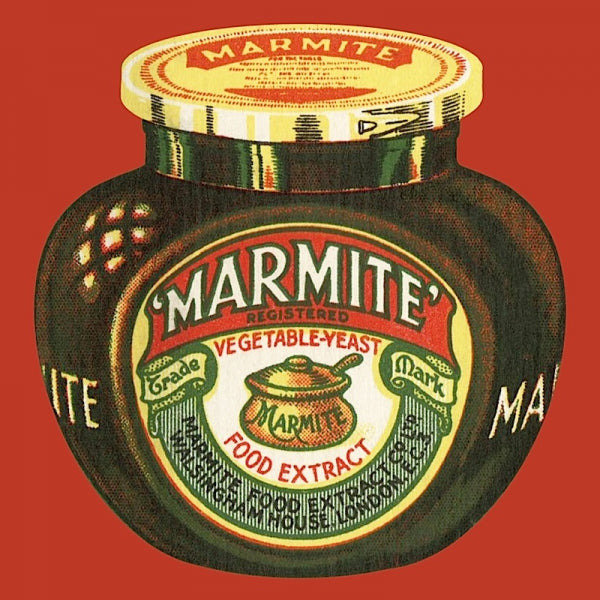 Half Moon Bay Marmite Coaster Vintage Jar