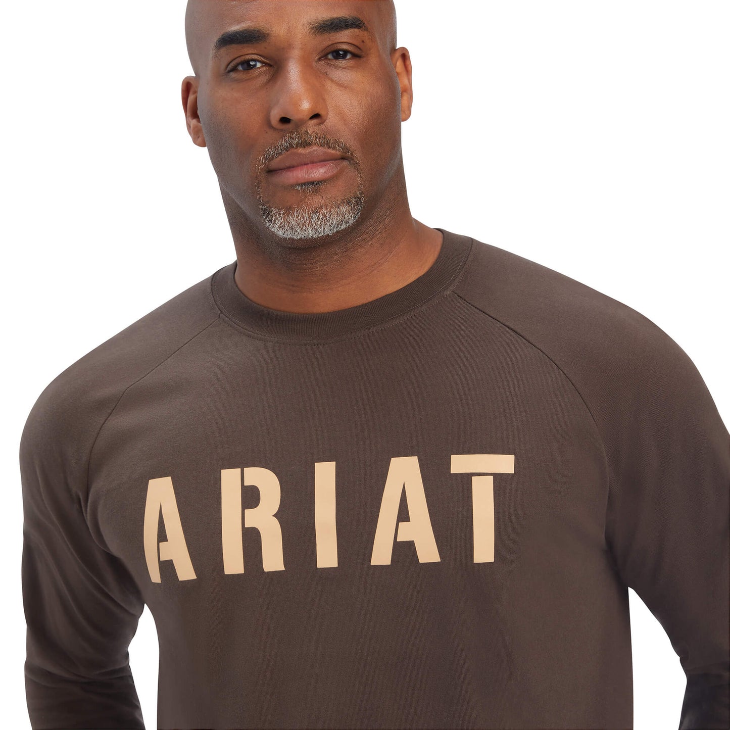 Ariat Men's Rebar CottonStrong Block T-Shirt