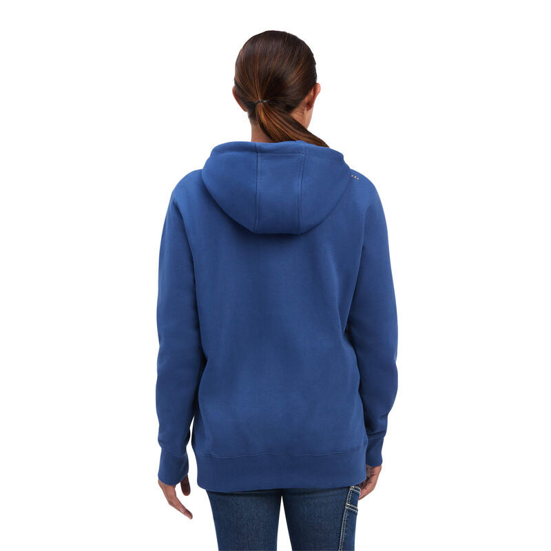 Ariat Womens Rebar Skill Set 1/2 Zip Hoodie
