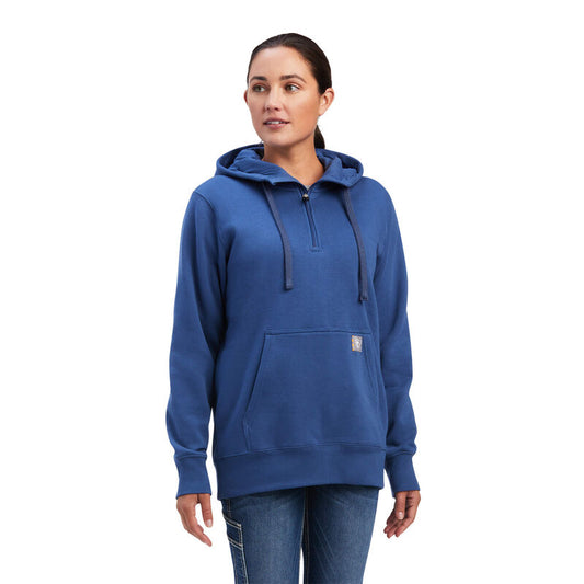 Ariat Womens Rebar Skill Set 1/2 Zip Hoodie