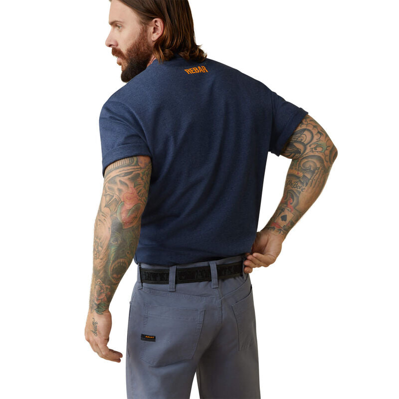 Ariat Rebar Cotton Strong Block Short-Sleeve T-Shirt