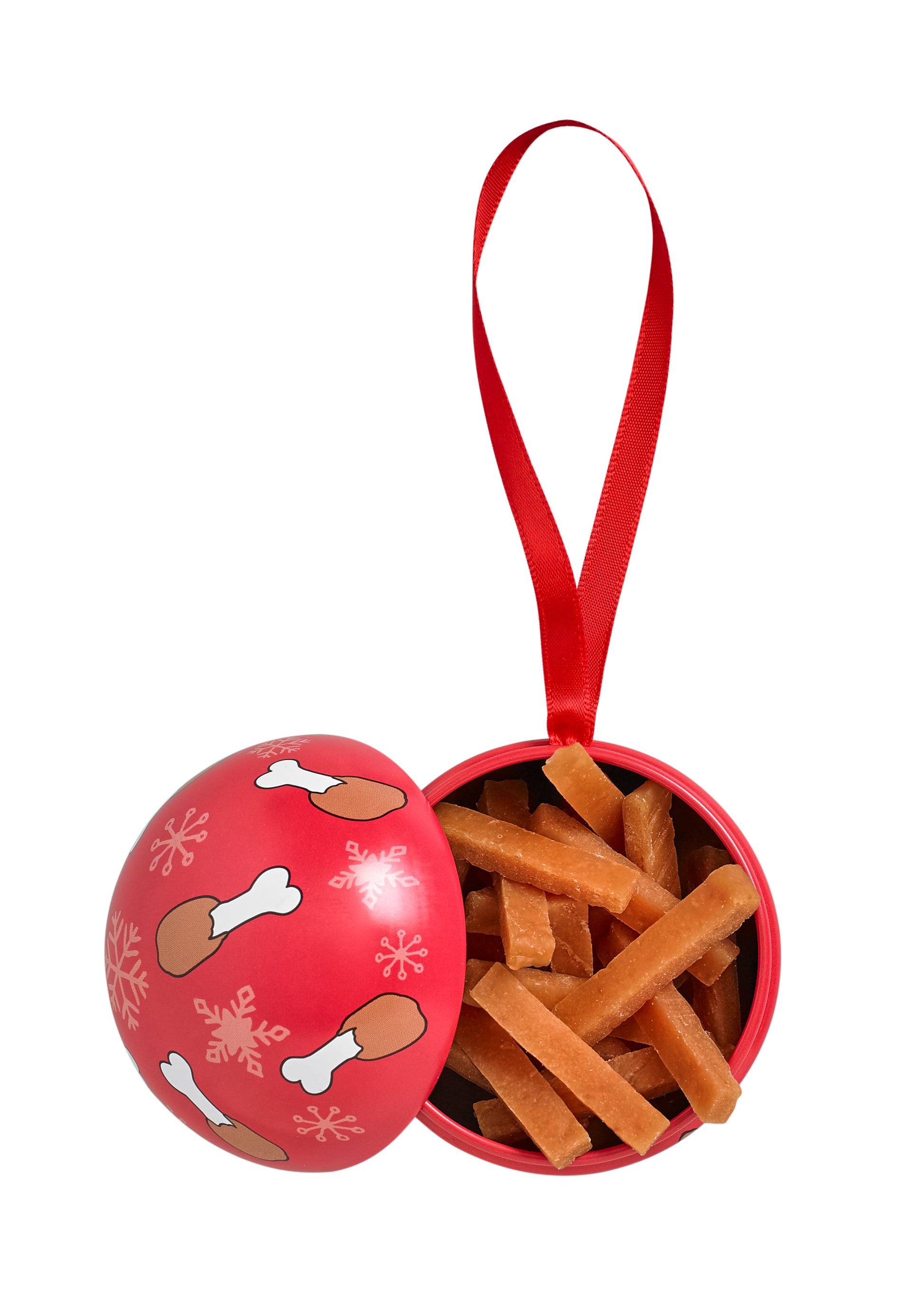 Good Boy Xmas Tin Bauble Dog