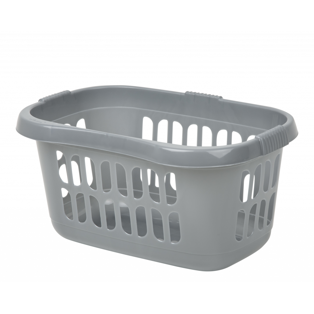 Wham Casa Hipster Laundry Basket Silver
