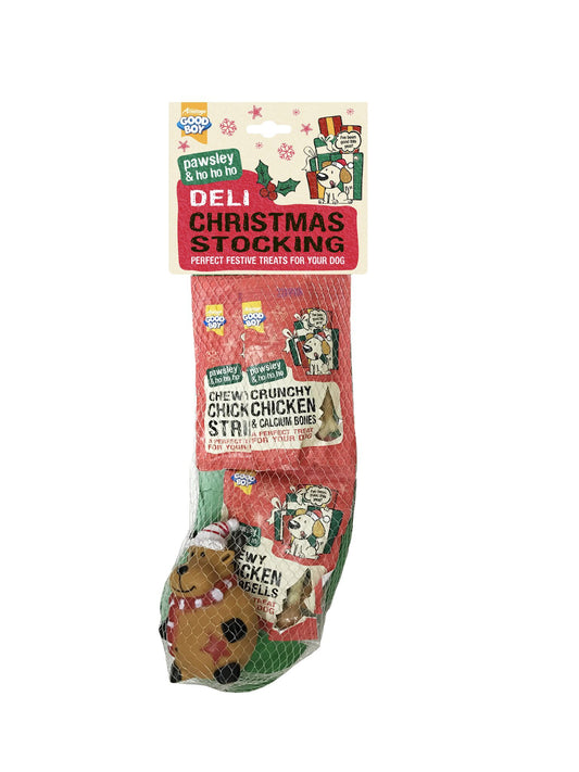 Good Boy Dog Christmas Deli Stocking