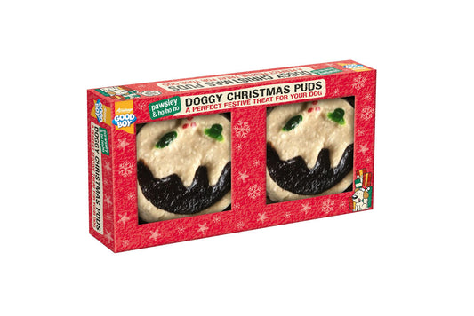 Good Boy Doggy Christmas Puds Pack of 2