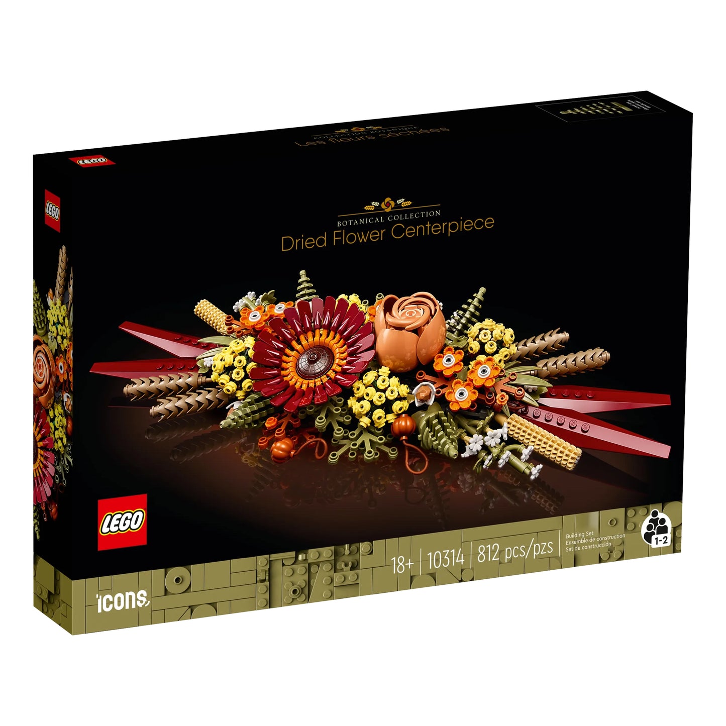 Lego Icons Botanical Dried Flower Centrepiece 10314