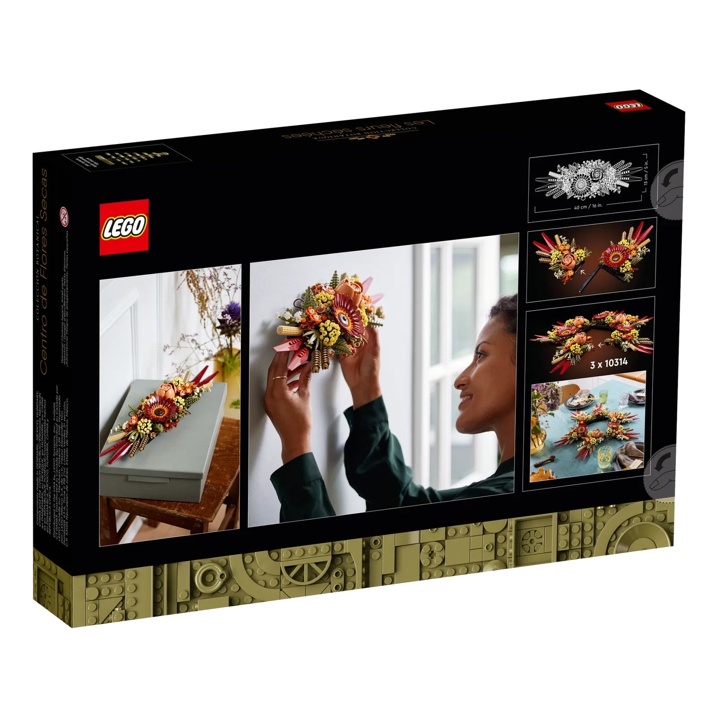 Lego Icons Botanical Dried Flower Centrepiece 10314