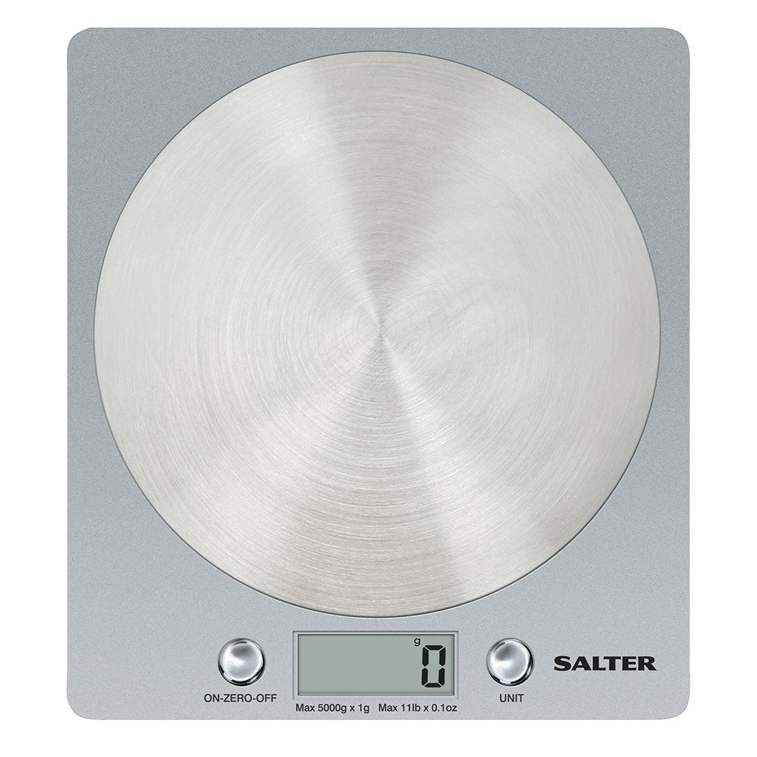 Salter Disc Electronic Digital Kitchen Scales Silver