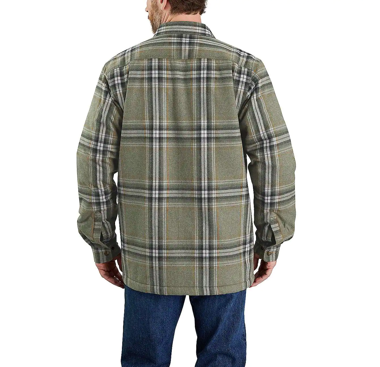 Carhartt Flannel Sherpa Lined Shacket