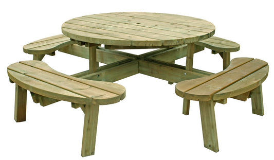 Ellpro Round 8 Seat Picnic Table