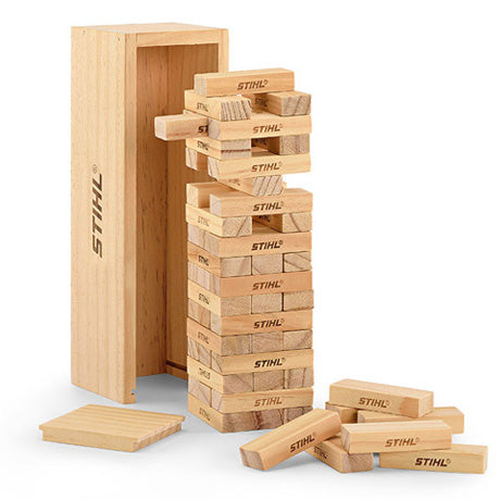 STIHL Wooden Stacking Tower Game