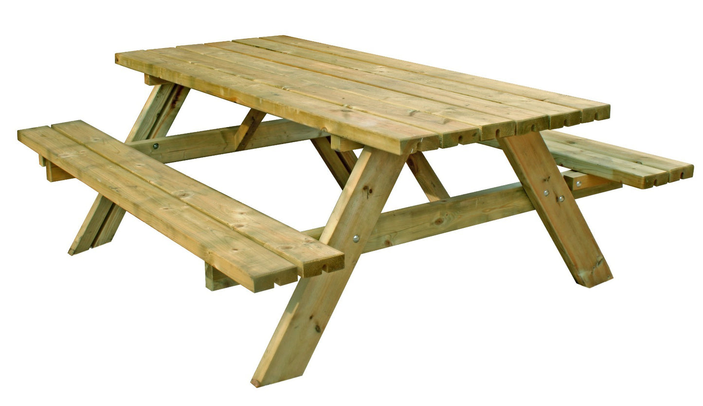 Ellpro Rectangle 6 Seat Picnic Table