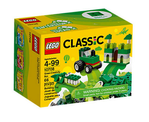 LEGO Classic Green Creativity Box 10708