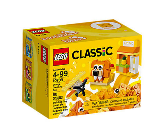 LEGO Classic Orange Creativity Box 10709