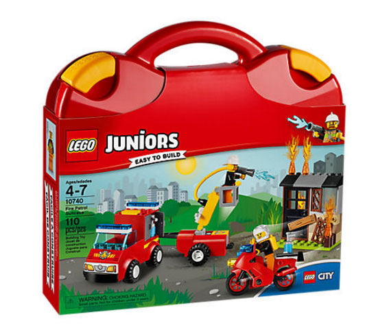Lego Juniors Fire Patrol Suitcase 10740