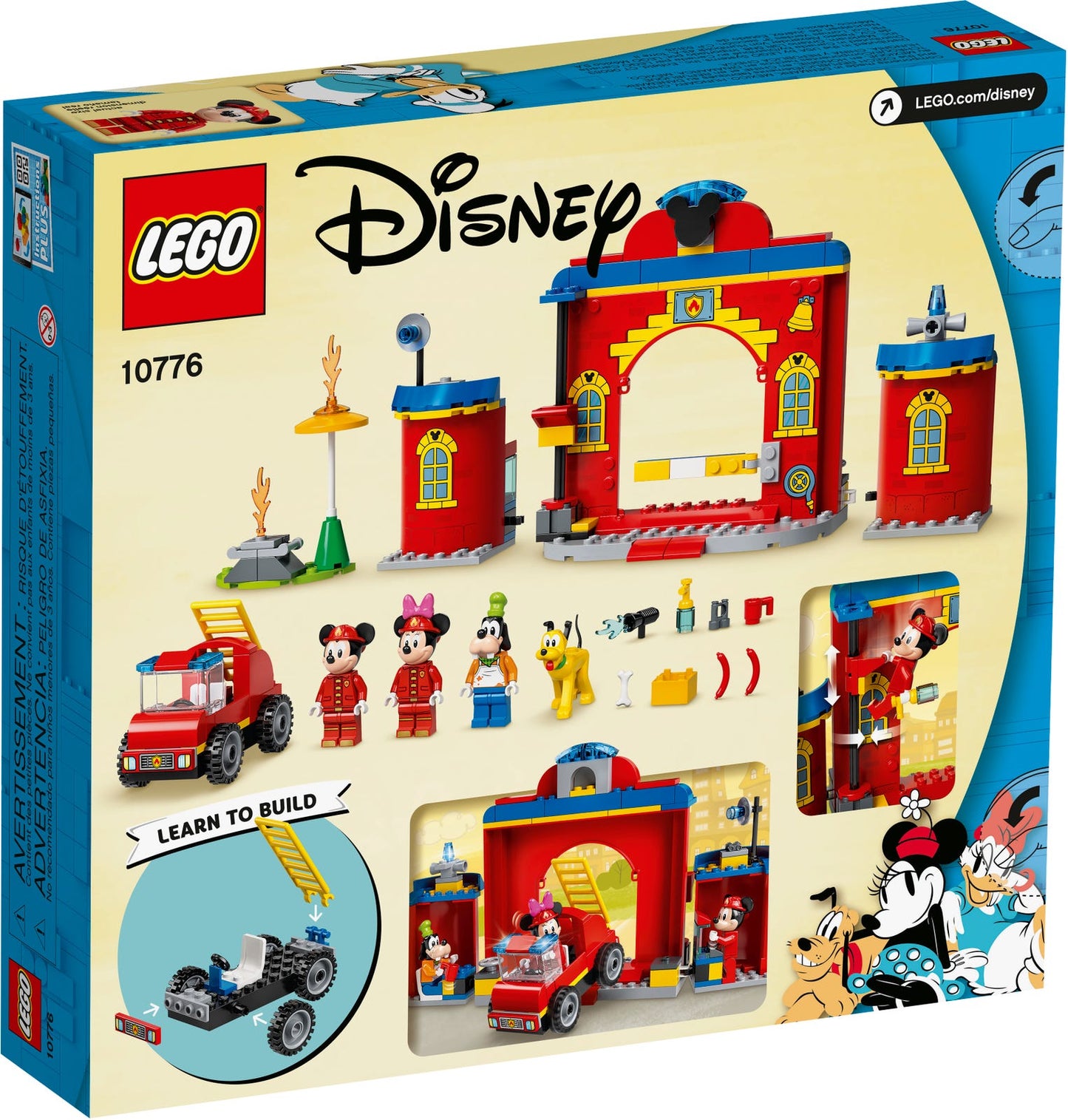Lego Disney Mickey & Friends Fire Truck & Station 10776