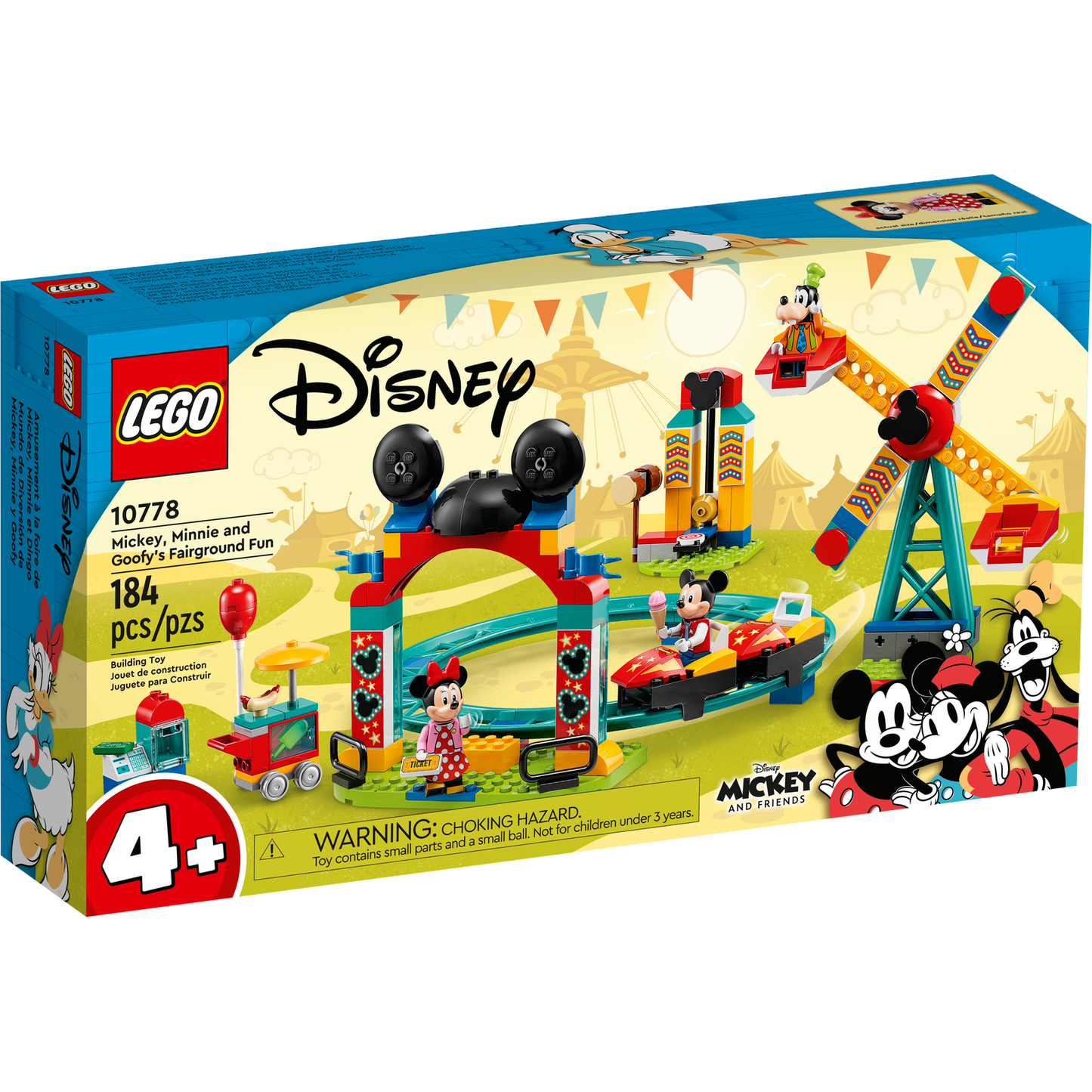 Lego Disney Mickey, Minnie & Goofy's Fairground Fun 10778