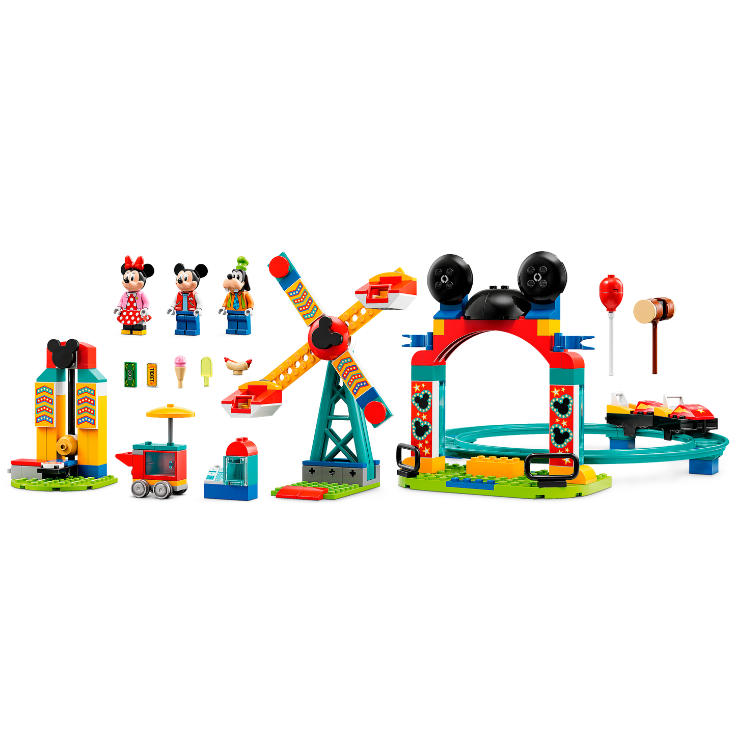 Lego Disney Mickey, Minnie & Goofy's Fairground Fun 10778